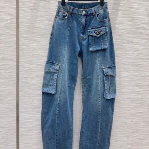 프라다 데님 청바지