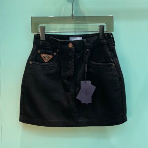 프라다 데님 스커트