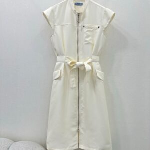 프라다 럭셔리 지퍼 드레스