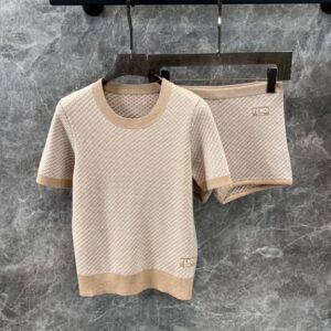 펜디 반팔 니트 수트