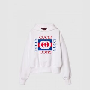 코튼 저지 프린트 스웨트셔츠