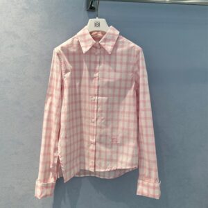 로에베 플레드 자카드 셔츠