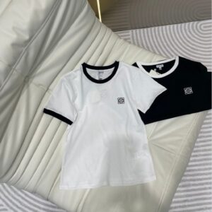 로에베 라운드넥 반팔 티셔츠