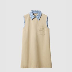 미우미우 치노 미니드레스