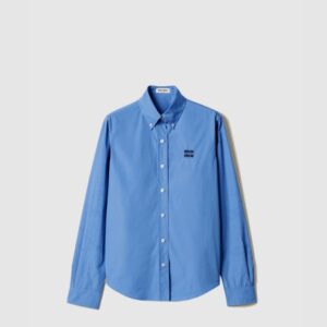 미우미우 포플린 셔츠