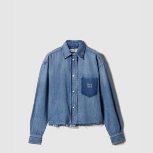 미우미우 데님 셔츠