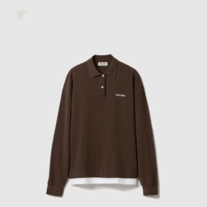 미우미우 피케 및 저지 폴로 셔츠 MJL069
