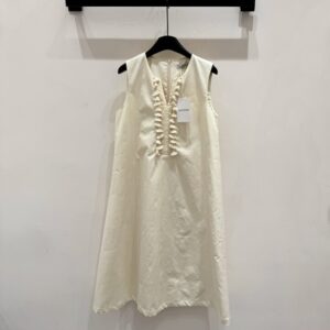 발렌티노 V넥 베스트 드레스