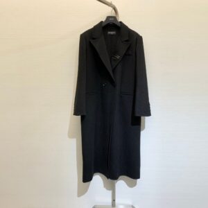 발렌시아가 울 롱 코트