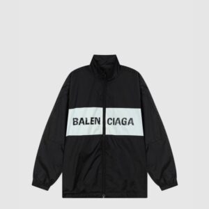 로고 집업 자켓