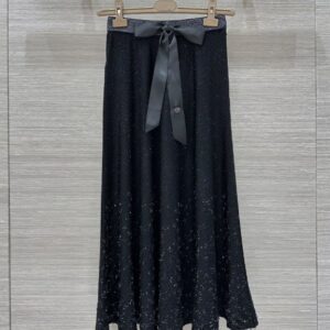 샤넬 셀러브리티 스타일 25p 고급 롱 스커트