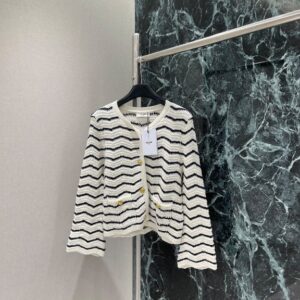 셀린* 스트라이프 니트 가디건