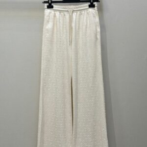 셀린* 풀 로고 자카드 엠보싱 팬츠