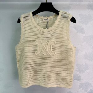 셀린* 슬리브리스 조끼