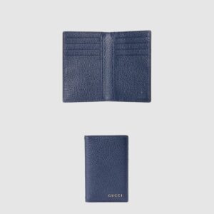 구찌 로고 롱 카드 케이스 레더 771159
