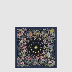 디올 Astral Flowers 90 스퀘어 스카프 55FWC