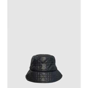 가죽 체크 버킷햇 2A4317