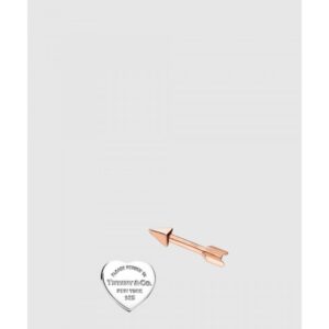 러브스트럭 하트 태그 귀걸이