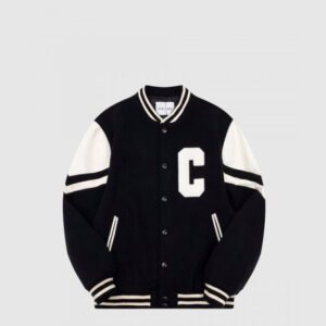 셀린느 클래식 테디 재킷 텍스처드 울 블랙