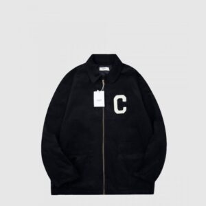 테디 코듀로이 재킷 블랙