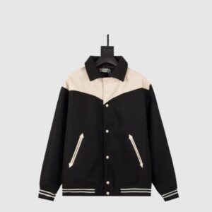 셀린느 텍스쳐드 울 웨스턴 테디 재킷 블랙