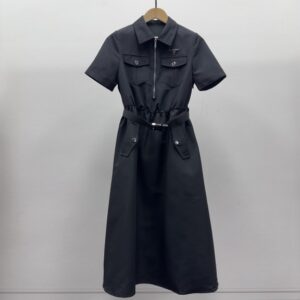 프라다 워크웨어 스타일 드레스